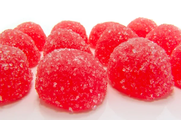 Röd frukt godis — Stockfoto