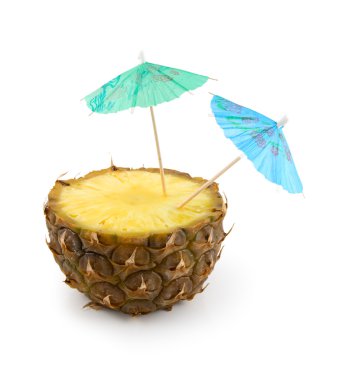 ananas ve şemsiye