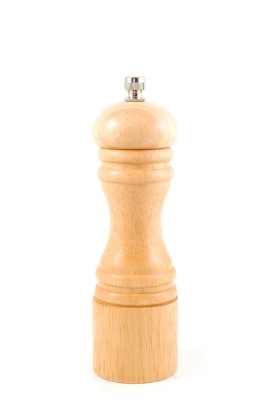Wooden pepper grinder — Stock Photo, Image