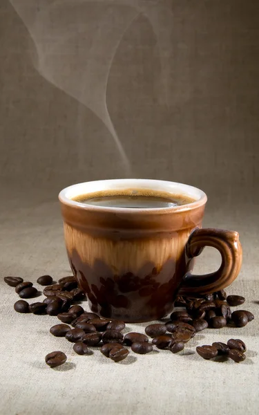 Hett kaffe — Stockfoto