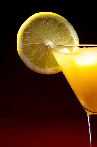 stock image Coctail with lemon