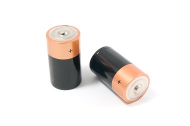 Two batteries clipart