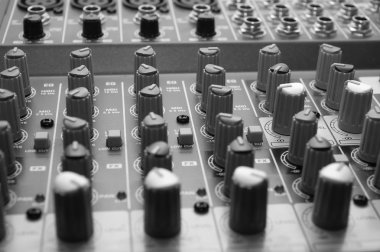 Sound mixer clipart