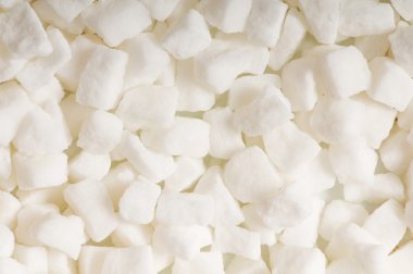 White sugar cubes clipart