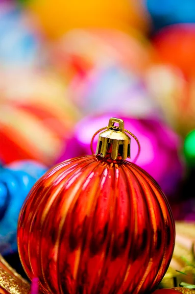 カラフルなクリスマスの装飾 — ストック写真
