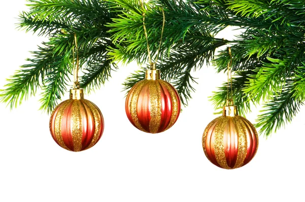 Christmas decoration isolated Royalty Free Stock Images