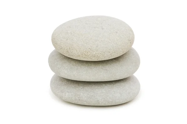 Stack of spa pebbles — Stock Photo, Image