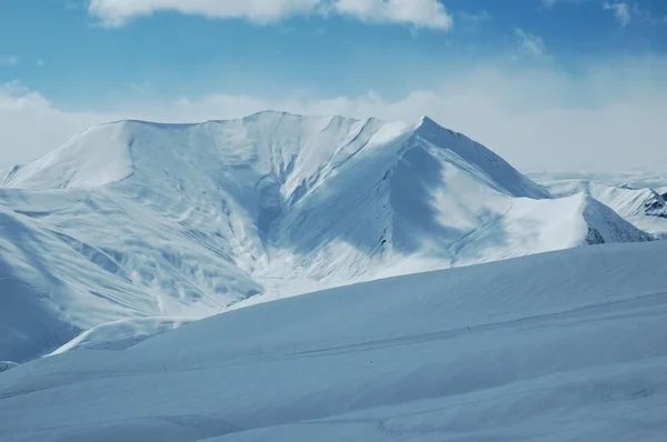 겨울의 산들 — 스톡 사진