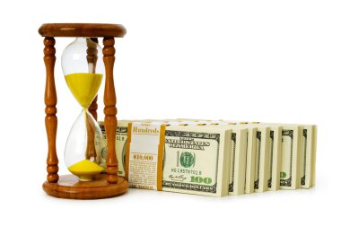 Time is money concept clipart