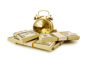 Time is money concept clipart