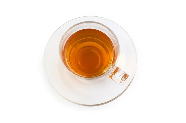 Xícara de chá isolado no branco — Fotografia de Stock