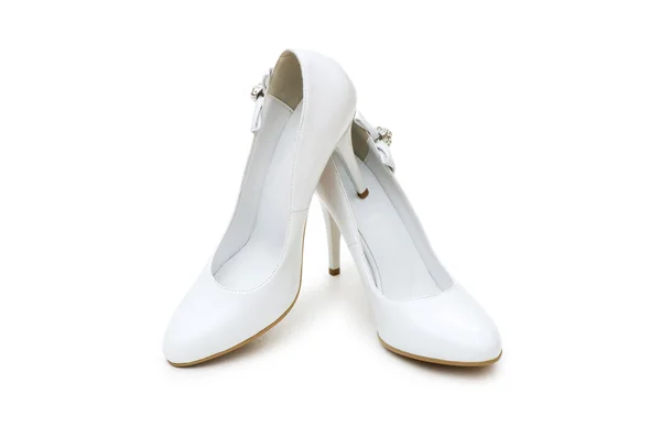 Женщина обувь изолированы на белом — стоковое фото