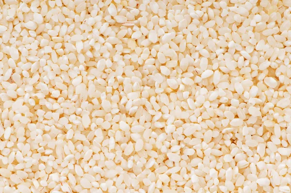 Extreme Nahaufnahme von weißem Reis — Stockfoto