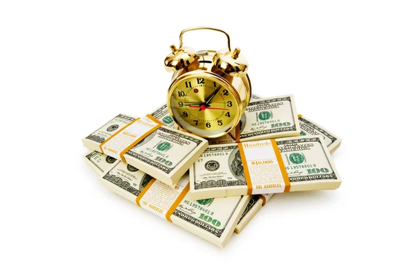 Čas je pojetí peněz — Stock fotografie