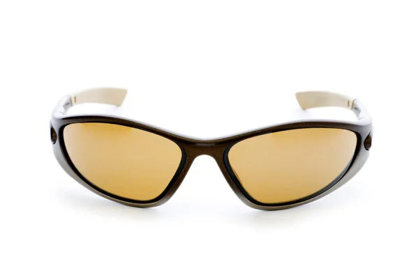 Stijlvolle zonnebrillen geïsoleerd op de witte — Stockfoto