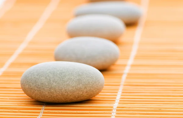 Stack of spa pebbles — Stock Photo, Image