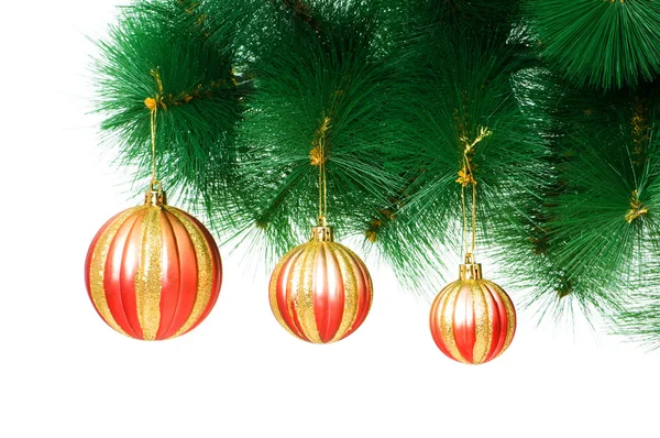 Decorazione natalizia sull'albero — Foto Stock