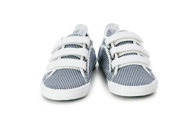 Scarpe sportive isolate sul bianco — Foto Stock
