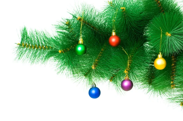 Vánoční dekorace na stromě — Stock fotografie