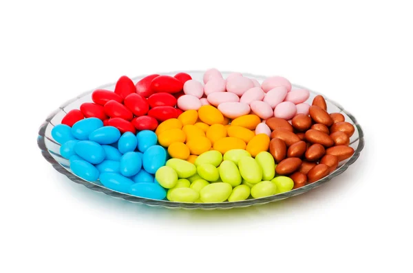 Choklad ägg av olika färger — Stockfoto