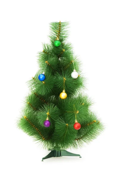 Χριστουγεννιάτικο δέντρο απομονωθεί — Φωτογραφία Αρχείου