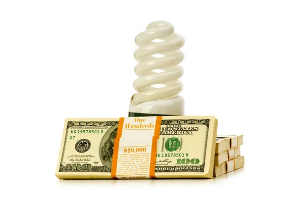 Concept van energie-efficiëntie — Stockfoto