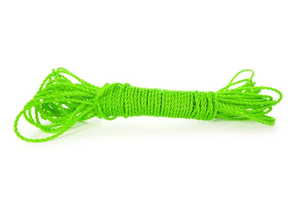 Rope skein isolated on the white — Stock Photo, Image