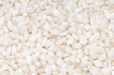 Extreme close up of white rice clipart