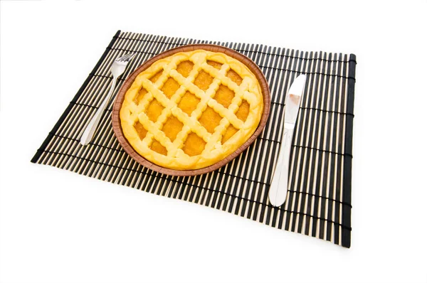 Sweet pie isolated — Stock Photo, Image