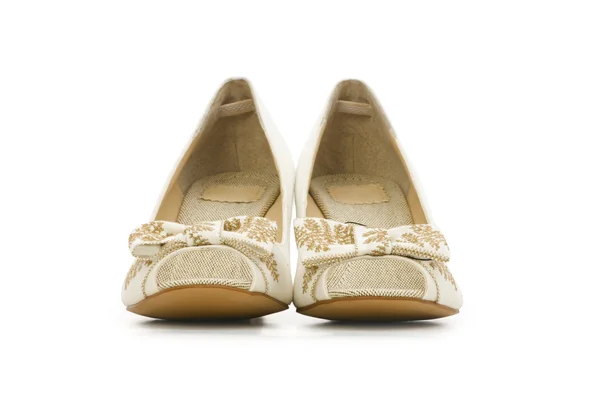女性の靴、白で隔離されます。 — ストック写真
