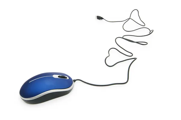 Mouse-ul calculator izolat — Fotografie, imagine de stoc