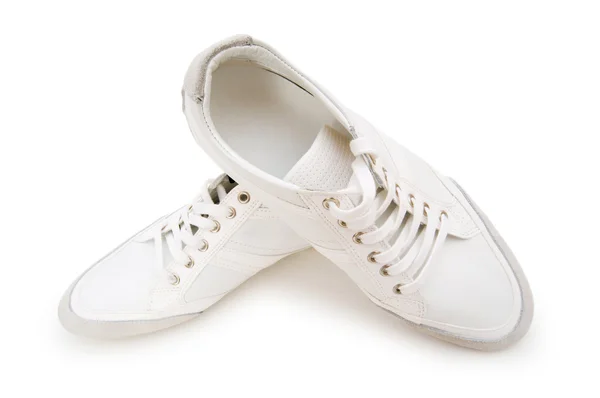 Zapatos cortos aislados en el blanco —  Fotos de Stock