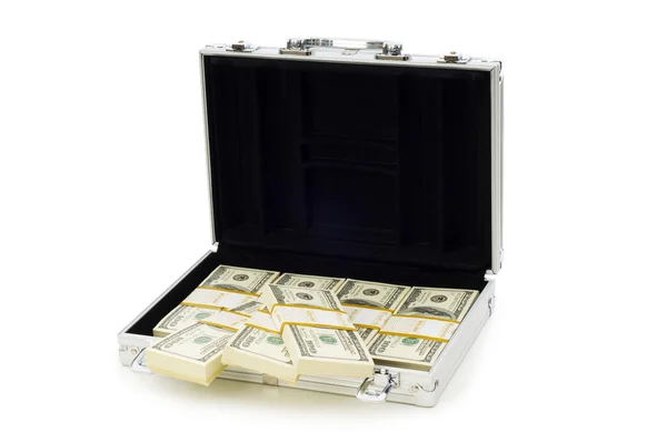 Χρήματα στην περίπτωση απομονωθεί — Φωτογραφία Αρχείου