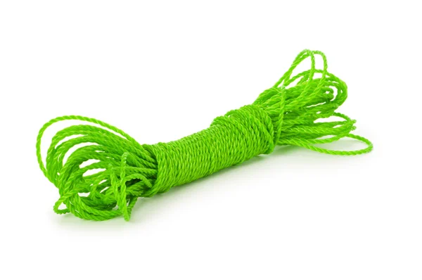 Rope skein isolated on the white — Stock Photo, Image