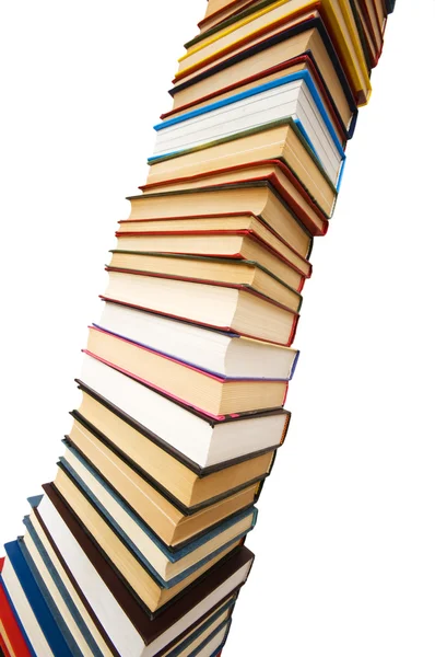 Montón de libros aislados —  Fotos de Stock