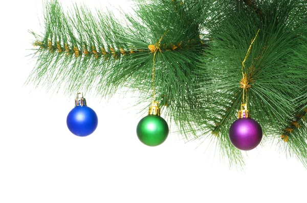 Decoración de Navidad en el árbol — Foto de Stock