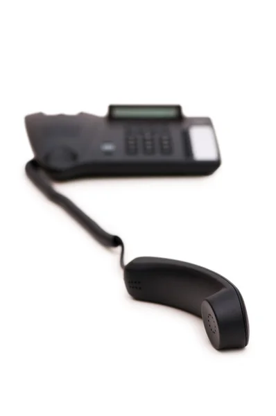 Офісний телефон ізольовано на білому — стокове фото
