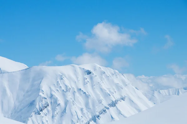 Vysoké hory, pod sněhem — Stock fotografie