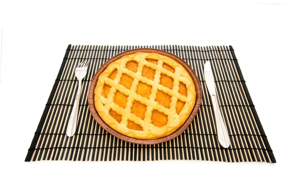 Sweet pie isolated — Stock Photo, Image