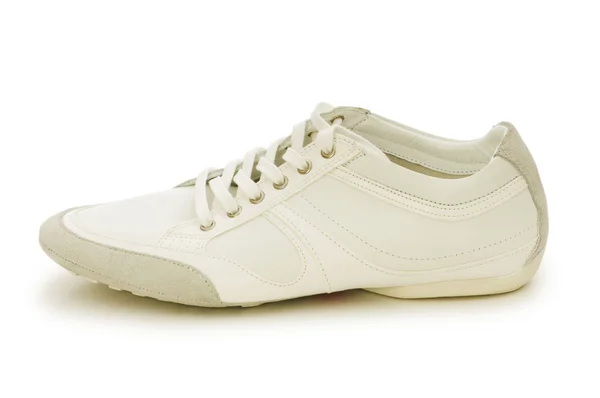 Kısa ayakkabı üzerinde beyaz izole — Stok fotoğraf