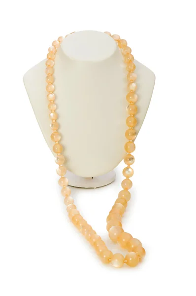 Collar de perlas aislado — Foto de Stock