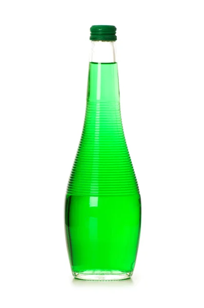 Butelka soku na białym tle — Zdjęcie stockowe