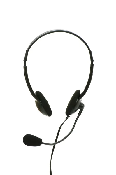 Headset isolated on the white — Stock Photo, Image