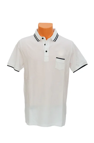 Skjorta isolerat på vita — Stockfoto