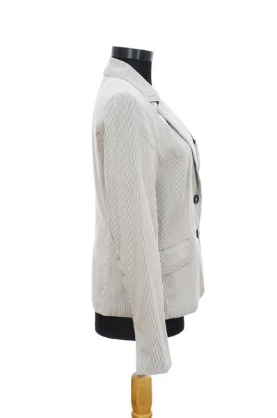 Stylowe kurtki na białym tle — Zdjęcie stockowe