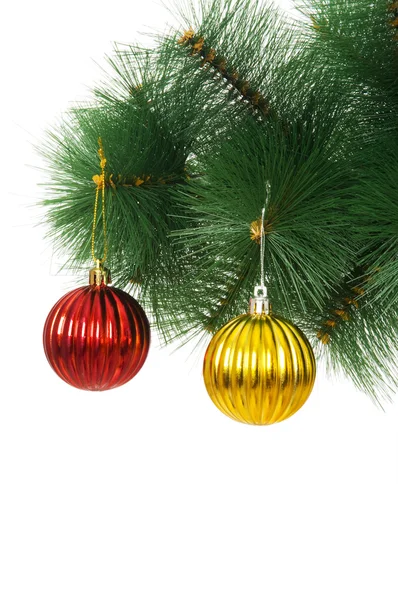 Christmas decoration on the tree Stock Picture