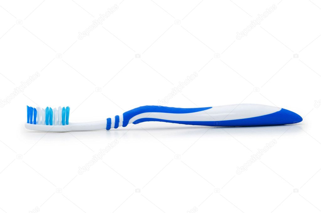 Tooth brush isolated on the white