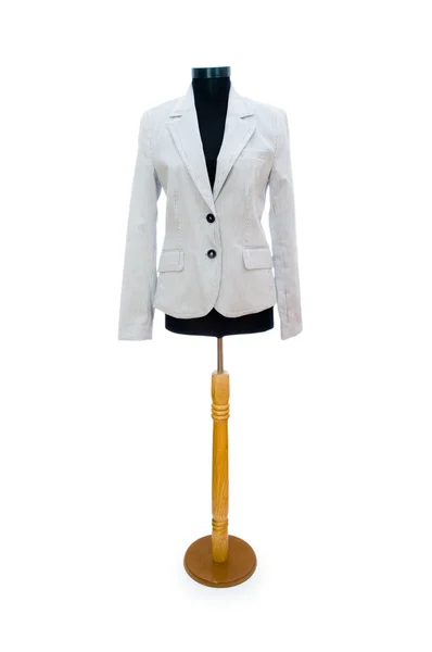 Stylish jacket isolated on the white — Stock Photo, Image