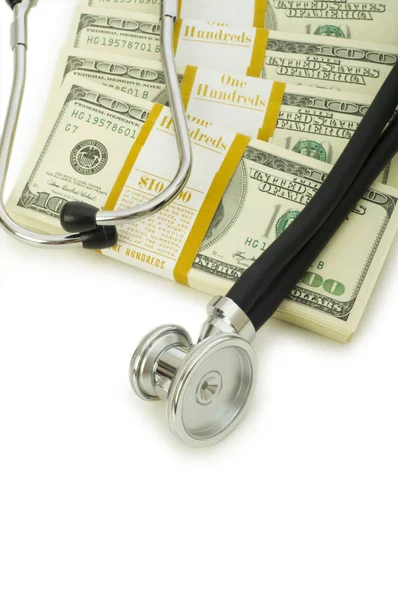 Концепция дорогостоящего здравоохранения — стоковое фото
