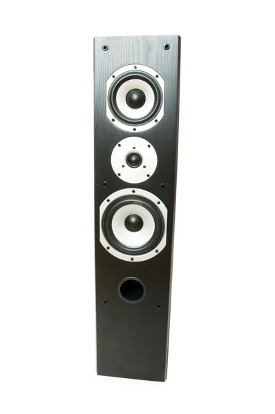 One speaker isolated on the white — Stock Photo, Image